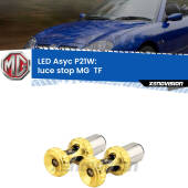 0 Luce Stop LED per MG TF 2002 - 2009: P21W Asyc P21W: LED Asyc Canbus Rosso (Coppia)