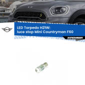 0 Luce Stop LED per Mini Countryman F60 restyling: H21W Torpedo H21W (BAY9S): LED Torpedo Canbus Rosso