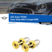 0 Luce Stop LED per Mini Coupe R58 2011 - 2015: P21W Asyc P21W: LED Asyc Canbus Rosso (Coppia)