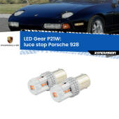 0 Luce Stop LED per Porsche 928  1977 - 1995: P21W Gear P21W: Gear LED Rossi (Coppia)