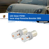 0 Luce Stop LED per Porsche Boxster 986 1996 - 2004: P21W Gear P21W: Gear LED Rossi (Coppia)
