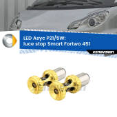 0 luce Stop LED per Smart Fortwo 451 2007 - 2014: p21/5w Asyc P21/5W: Asyc LED Rossi (Coppia)