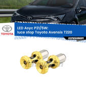 0 luce Stop LED per Toyota Avensis T220 1997 - 2003: p21/5w Asyc P21/5W: Asyc LED Rossi (Coppia)