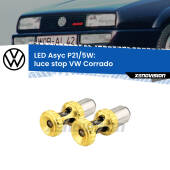 0 luce Stop LED per VW Corrado 1988 - 1995: p21/5w Asyc P21/5W: Asyc LED Rossi (Coppia)