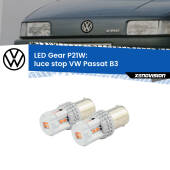 0 Luce Stop LED per VW Passat B3 1994 - 1996: P21W Gear P21W: Gear LED Rossi (Coppia)