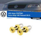 0 luce Stop LED per VW Passat B5.5 2000 - 2005: p21/5w Asyc P21/5W: Asyc LED Rossi (Coppia)