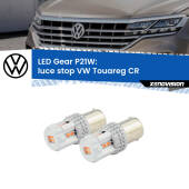 0 Luce Stop LED per VW Touareg CR prima serie: P21W Gear P21W: Gear LED Rossi (Coppia)