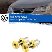 0 Luce Stop LED per VW Touran 1T 2003 - 2009: P21W Asyc P21W: LED Asyc Canbus Rosso (Coppia)