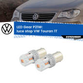 0 Luce Stop LED per VW Touran 1T 2003 - 2009: P21W Gear P21W: Gear LED Rossi (Coppia)