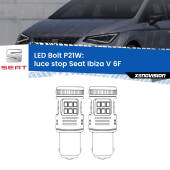 0 Luce Stop LED Seat Ibiza V 6F 2017 in poi: P21W Bolt P21W: LED Bolt Rossi (Coppia)