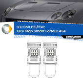 0 Luce Stop LED Smart Forfour 454 2004 - 2006: P21/5W Bolt P21/5W: LED Bolt Rossi (Coppia)