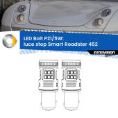 0 Luce Stop LED Smart Roadster 452 2003 - 2005: P21/5W Bolt P21/5W: LED Bolt Rossi (Coppia)