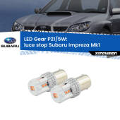 0 Luce Stop LED Subaru Impreza Mk1 1992 - 2000: P21/5W Gear P21/5W: Lampadine LED Rosse Gear