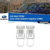 0 Luce Stop LED Subaru Legacy II Mk2 1994 - 1999: P21W Bolt P21W: LED Bolt Rossi (Coppia)