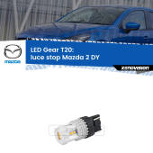 0 Luce Stop LED T20 Gear per Mazda 2 DY 2003 - 2007 T20: Lampadina LED rossa Gear v1.0