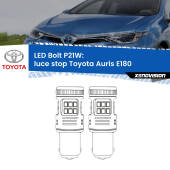 0 Luce Stop LED Toyota Auris E180 restyling: P21W Bolt P21W: LED Bolt Rossi (Coppia)