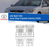 0 Luce Stop LED Toyota Camry XV20 1996 - 2001: T20 Bolt T20: LED Bolt Rossi (Coppia)