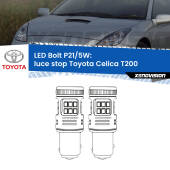 0 Luce Stop LED Toyota Celica T200 1993 - 1999: P21/5W Bolt P21/5W: LED Bolt Rossi (Coppia)