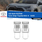 0 Luce Stop LED Toyota RAV 4 XA10 1994 - 2000: P21/5W Bolt P21/5W: LED Bolt Rossi (Coppia)