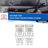 0 Luce Stop LED Toyota Urban cruiser 2007 - 2016: T20 Bolt T20: LED Bolt Rossi (Coppia)