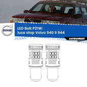 0 Luce Stop LED Volvo 940 II 944 1994 - 1998: P21W Bolt P21W: LED Bolt Rossi (Coppia)