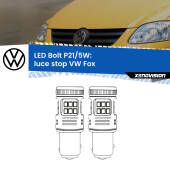 0 Luce Stop LED VW Fox 2003 - 2014: P21/5W Bolt P21/5W: LED Bolt Rossi (Coppia)