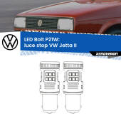 0 Luce Stop LED VW Jetta II 1984 - 1992: P21W Bolt P21W: LED Bolt Rossi (Coppia)