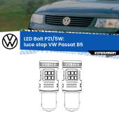 0 Luce Stop LED VW Passat B5 1996 - 2000: P21/5W Bolt P21/5W: LED Bolt Rossi (Coppia)