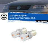 0 Luce Stop LED VW Passat B5.5 2000 - 2005: P21/5W Gear P21/5W: Lampadine LED Rosse Gear