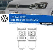 0 Luce Stop LED VW Polo 6R, 6C 2009 - 2016: P21W Bolt P21W: LED Bolt Rossi (Coppia)