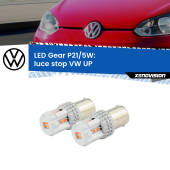 0 Luce Stop LED VW UP  2011 in poi: P21/5W Gear P21/5W: Lampadine LED Rosse Gear
