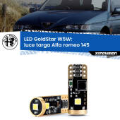 0 Luce Targa LED Alfa romeo 145  1994 - 2001: T10 GoldStar T10 (W5W) Goldstar Coppia LED Canbus Next Gen