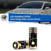 0 Luce Targa LED Alfa romeo Brera  2006 - 2010: T10 GoldStar T10 (W5W) Goldstar Coppia LED Canbus Next Gen