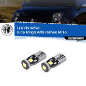 0 Luce Targa LED Alfa romeo MiTo 2008 - 2018: W5W Fly W5W: Lampadine LED Fly 6000k (Coppia)
