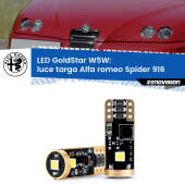 0 Luce Targa LED Alfa romeo Spider 916 1995 - 2005: T10 GoldStar T10 (W5W) Goldstar Coppia LED Canbus Next Gen