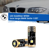 0 Luce Targa LED BMW Serie-1 E87 2003 - 2012: T10 GoldStar T10 (W5W) Goldstar Coppia LED Canbus Next Gen