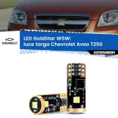 0 Luce Targa LED Chevrolet Aveo T250 2005 - 2011: T10 GoldStar T10 (W5W) Goldstar Coppia LED Canbus Next Gen