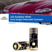0 Luce Targa LED Chevrolet Camaro  1998 - 2002: T10 GoldStar T10 (W5W) Goldstar Coppia LED Canbus Next Gen