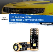 0 Luce Targa LED Chevrolet Camaro  2011 - 2015: T10 GoldStar T10 (W5W) Goldstar Coppia LED Canbus Next Gen