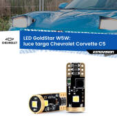 0 Luce Targa LED Chevrolet Corvette C5 1997 - 2004: T10 GoldStar T10 (W5W) Goldstar Coppia LED Canbus Next Gen