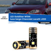 0 Luce Targa LED Chevrolet Lacetti J200 2002 - 2009: T10 GoldStar T10 (W5W) Goldstar Coppia LED Canbus Next Gen