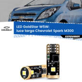 0 Luce Targa LED Chevrolet Spark M300 2009 - 2016: T10 GoldStar T10 (W5W) Goldstar Coppia LED Canbus Next Gen