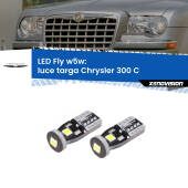 0 Luce Targa LED Chrysler 300 C  2004 - 2012: W5W Fly W5W: Lampadine LED Fly 6000k (Coppia)