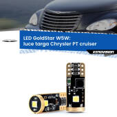0 Luce Targa LED Chrysler PT cruiser  2000 - 2010: T10 GoldStar T10 (W5W) Goldstar Coppia LED Canbus Next Gen