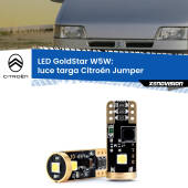 0 Luce Targa LED Citroën Jumper 1999 - 2002: T10 GoldStar T10 (W5W) Goldstar Coppia LED Canbus Next Gen