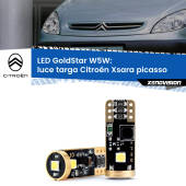 0 Luce Targa LED Citroën Xsara picasso 1999 - 2012: T10 GoldStar T10 (W5W) Goldstar Coppia LED Canbus Next Gen