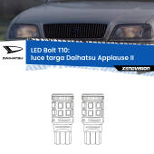 0 Luce Targa LED Daihatsu Applause II 1997 - 2000: T10 Bolt T10: LED Bolt 6000k (Coppia)