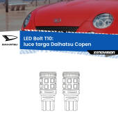0 Luce Targa LED Daihatsu Copen 2003 - 2012: T10 Bolt T10: LED Bolt 6000k (Coppia)