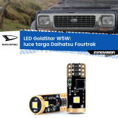 0 Luce Targa LED Daihatsu Fourtrak 1985 - 1998: T10 GoldStar T10 (W5W) Goldstar Coppia LED Canbus Next Gen