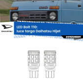 0 Luce Targa LED Daihatsu Hijet 1992 - 2005: T10 Bolt T10: LED Bolt 6000k (Coppia)